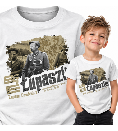 KOSZULKA DZIECIĘCA Patriotyczna  MAJOR ŁUPASZKO